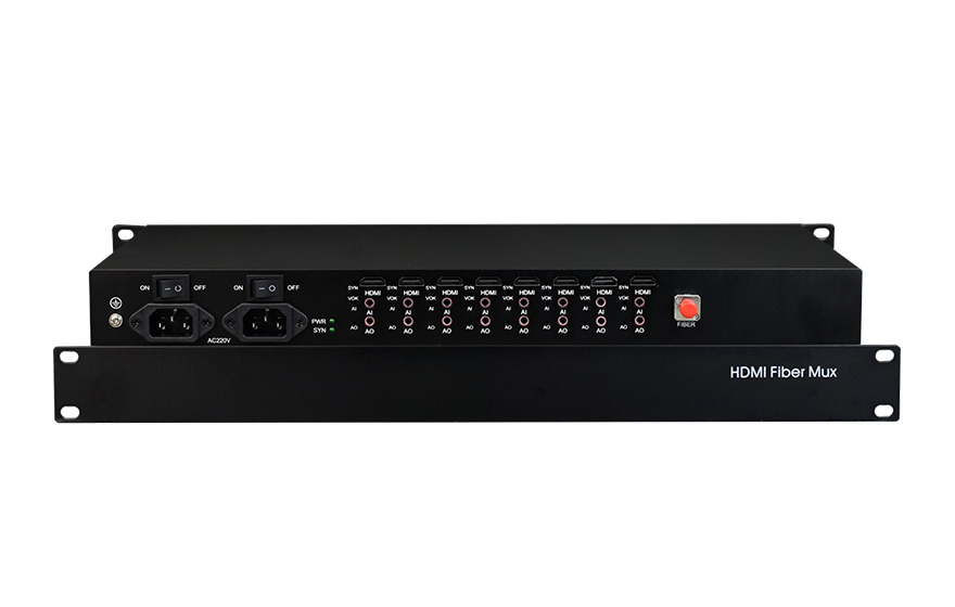 飛暢科技-8路4K HDMI 1.4 光端機